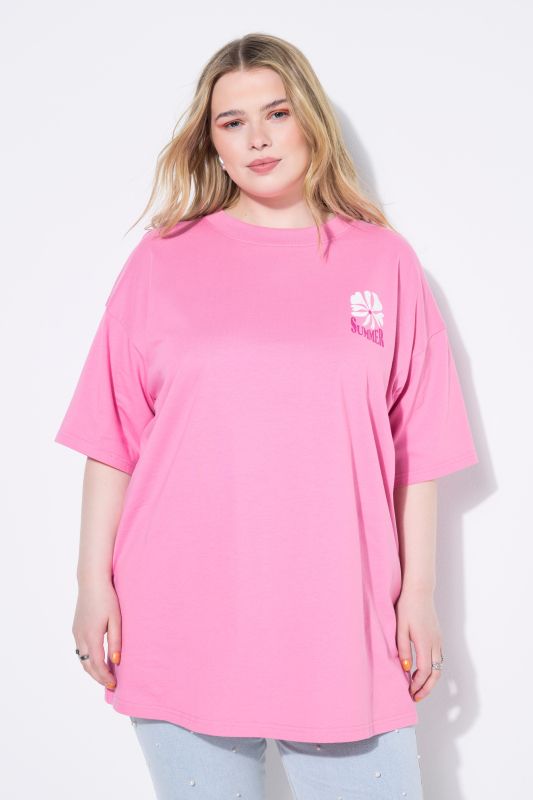 Lazy Summer Oversized Graphic Tee