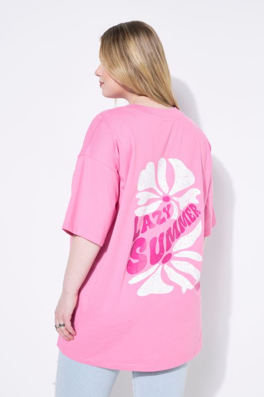 Lazy Summer Oversized Graphic Tee