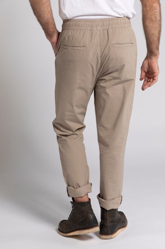 FLEXNAMIC® pull-on trousers, elastic waistband, tapered loose fit