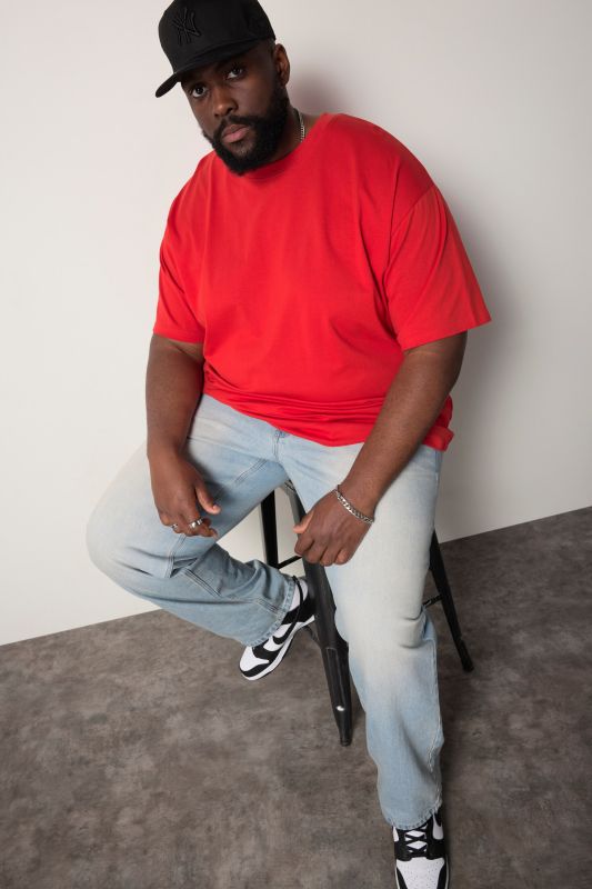 STHUGE T-shirt, short sleeve, oversized, up to 8 XL