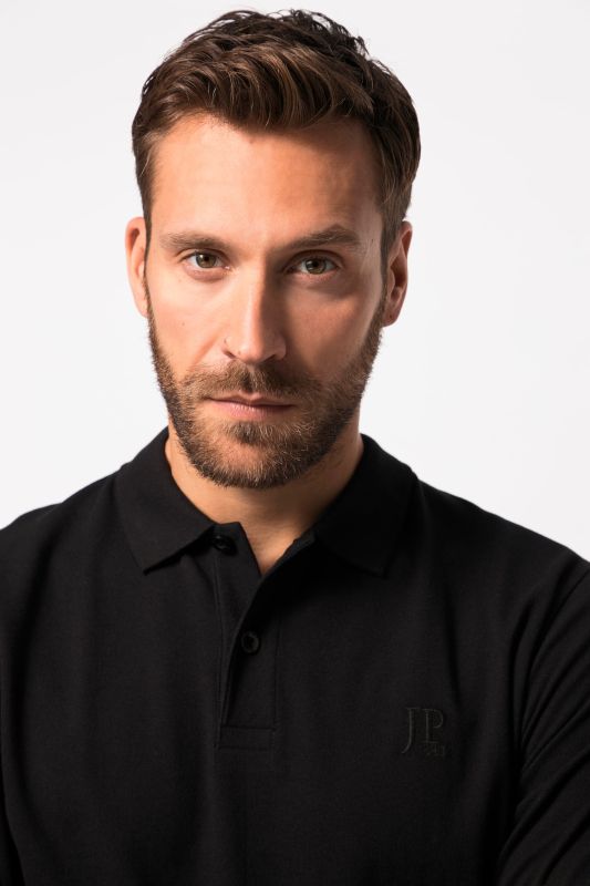 Polo shirt, Basic, Long-sleeved, stomach fit, up to 8 XL