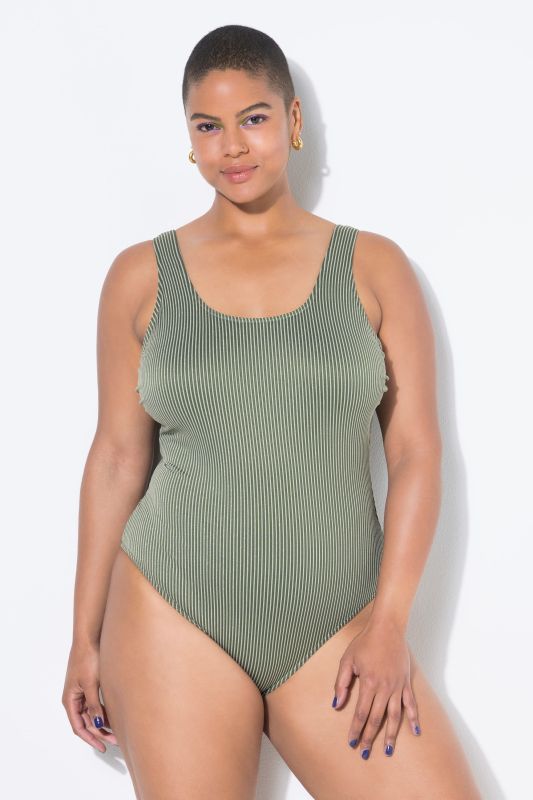 Glitter Stripe Swimsuit