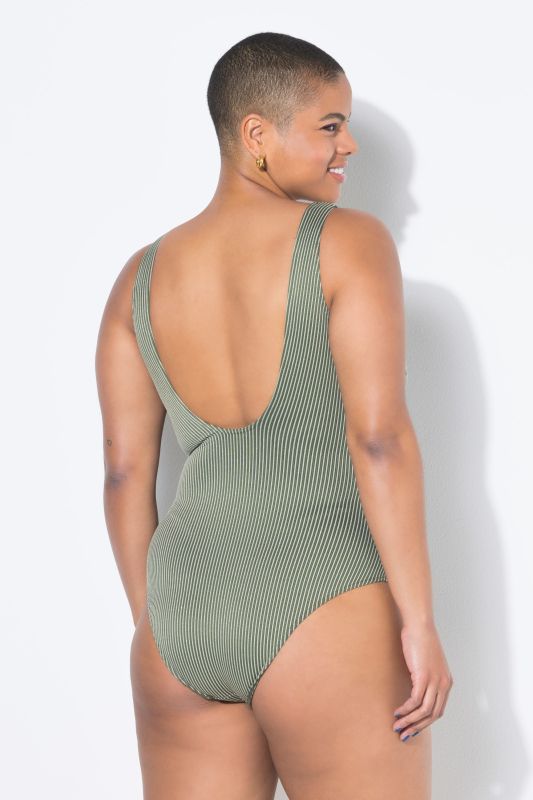Glitter Stripe Swimsuit