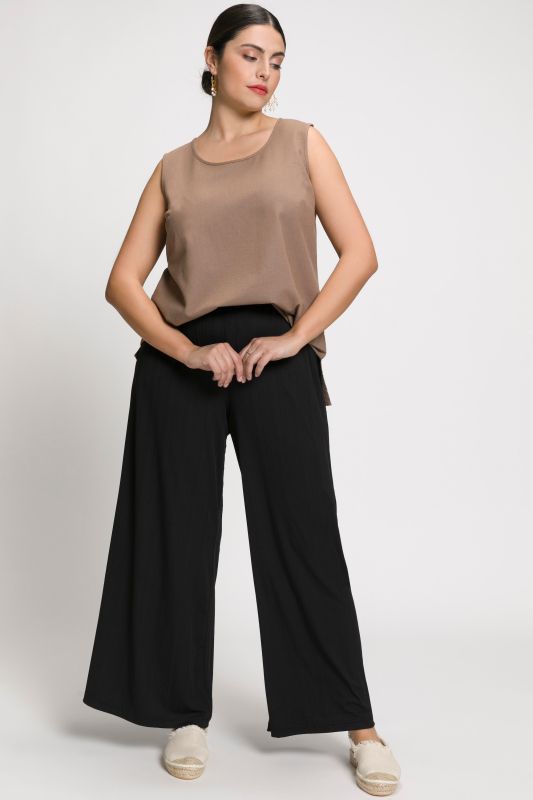 Textured Jersey Knit Pants