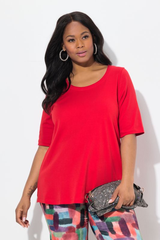 Pima Cotton A-line 3/4 Sleeve Tee