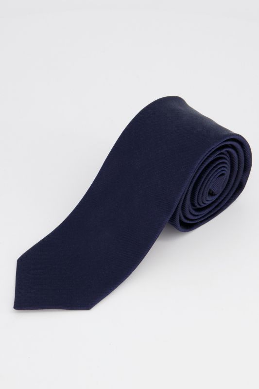 Diagonal Stripe Pattern Silk Tie 63 