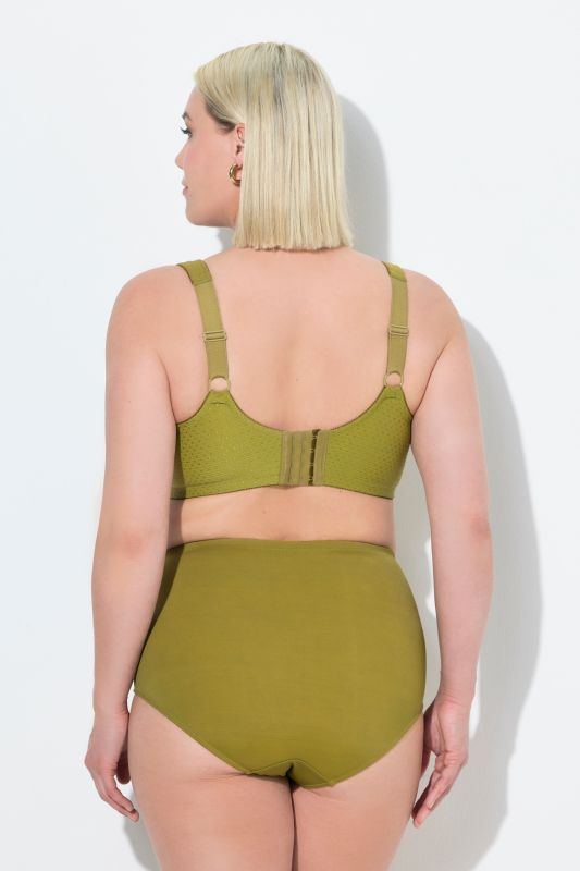 Jacquard Dot Wirefree Kelly Fit Support Bra