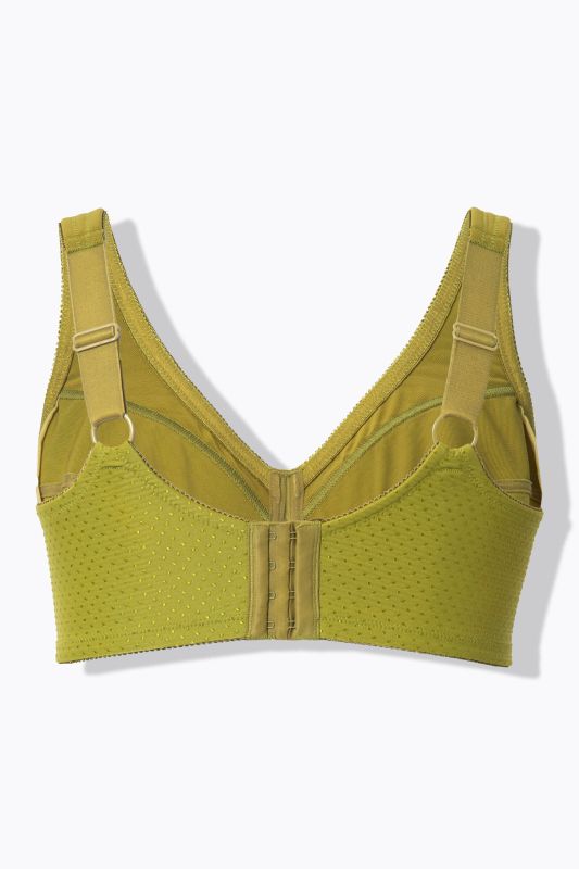 Jacquard Dot Wirefree Kelly Fit Support Bra
