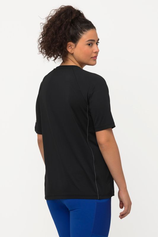 Piping Accent Functional UVP 50+ Stretch Knit Top
