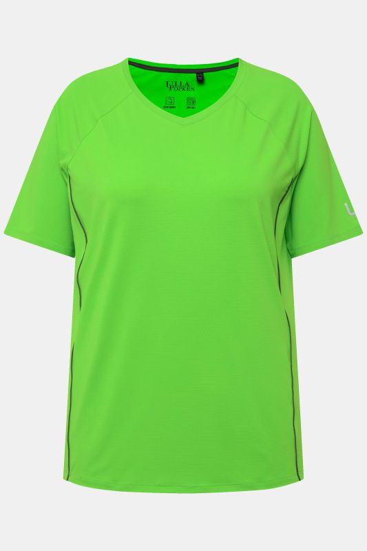 Piping Accent Functional UVP 50+ Stretch Knit Top