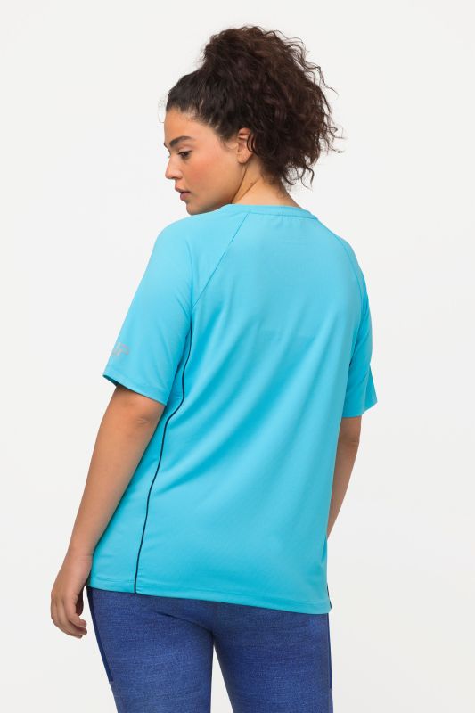 Piping Accent Functional UVP 50+ Stretch Knit Top