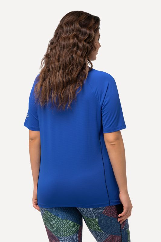 Piping Accent Functional UVP 50+ Stretch Knit Top