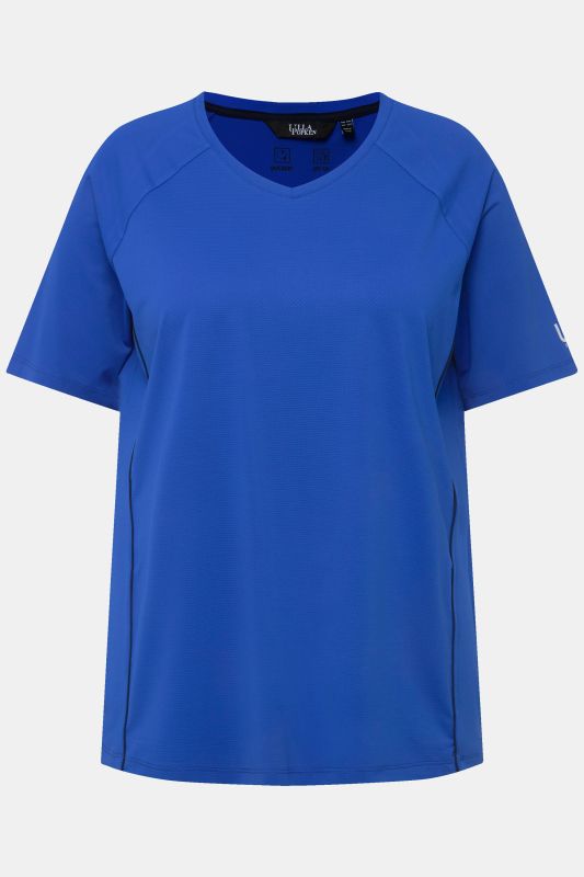 Piping Accent Functional UVP 50+ Stretch Knit Top