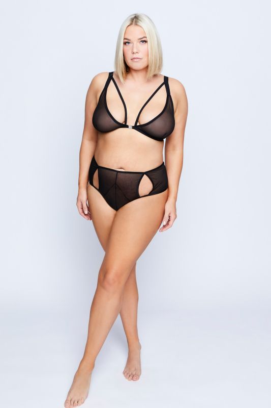 Peekaboo Crotchless Thong