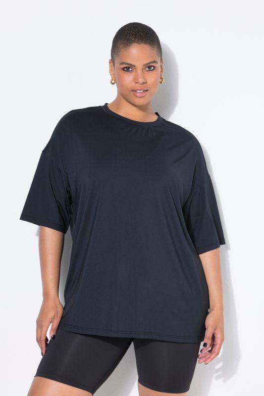 Oversized Shirt mit Schrift hinten