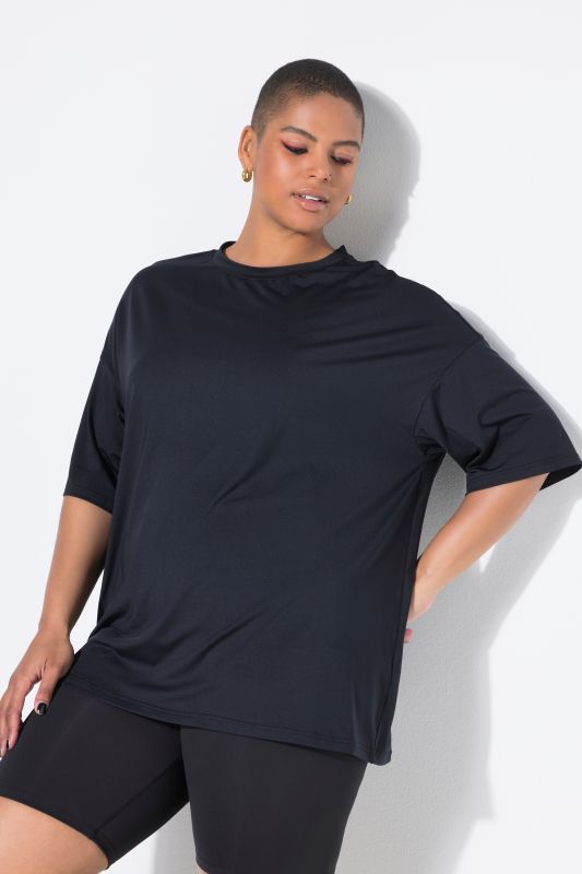 Oversized Shirt mit Schrift hinten