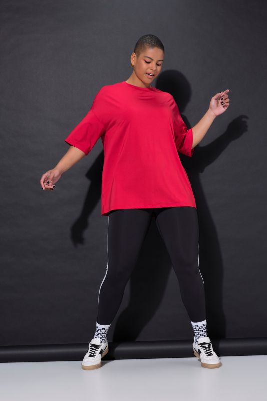 Oversized Shirt mit Schrift hinten