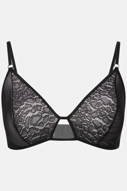 Sheer Leopard Print Bralette