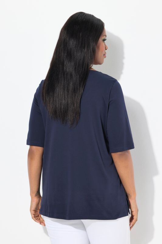 Pima Cotton A-line 3/4 Sleeve Tee