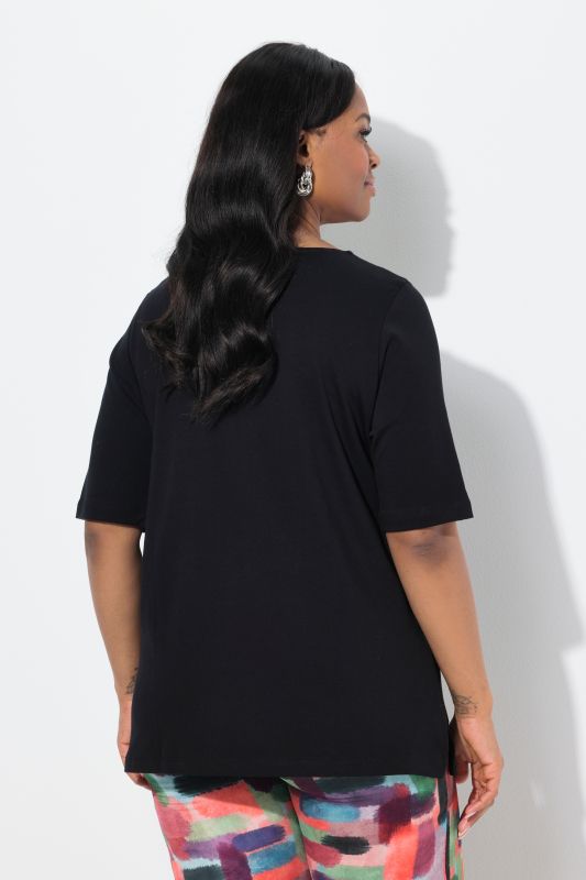 Pima Cotton A-line 3/4 Sleeve Tee