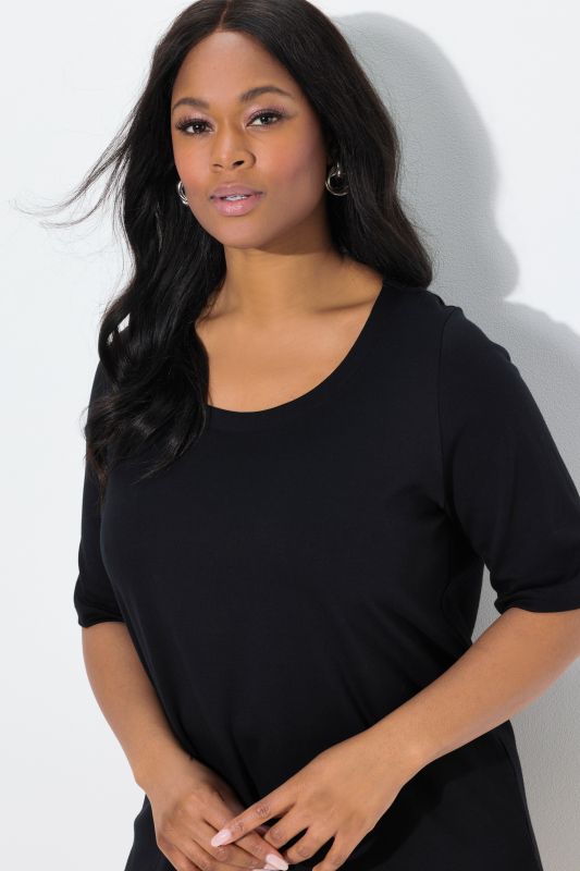 Pima Cotton A-line 3/4 Sleeve Tee