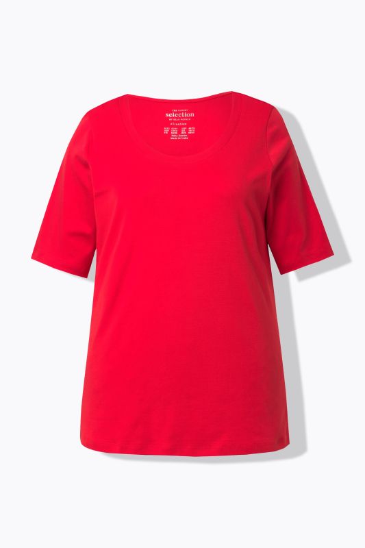 Pima Cotton A-line 3/4 Sleeve Tee