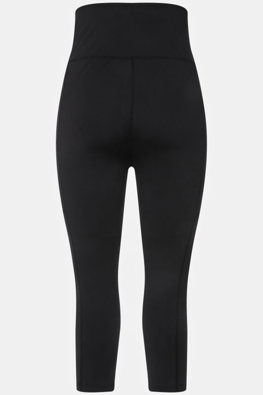 Cropped High-Waisted Leggings