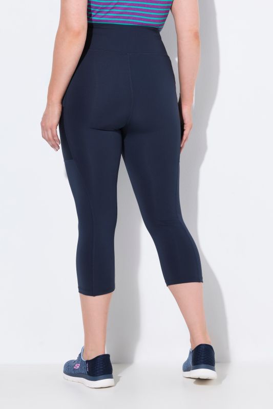 Cropped High-Waisted Leggings