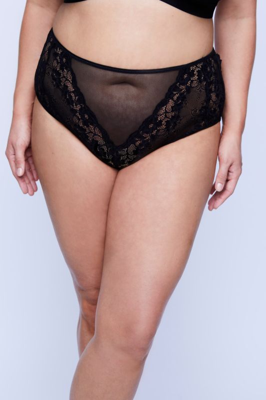 Front Close Mesh Bralette