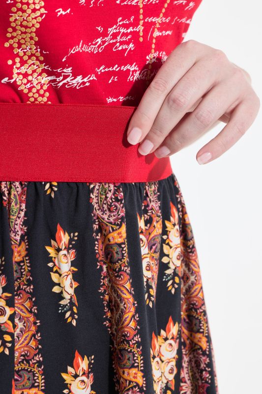 Traditional Floral Skirt