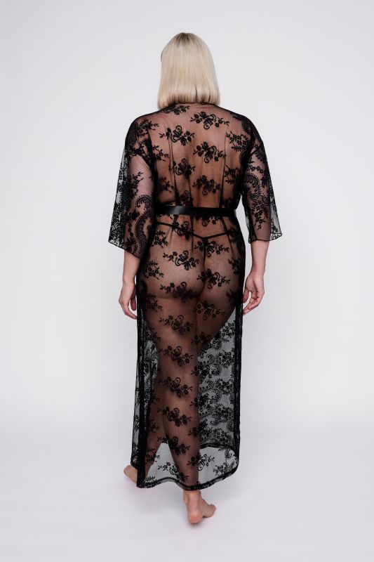 Sheer Lace Robe