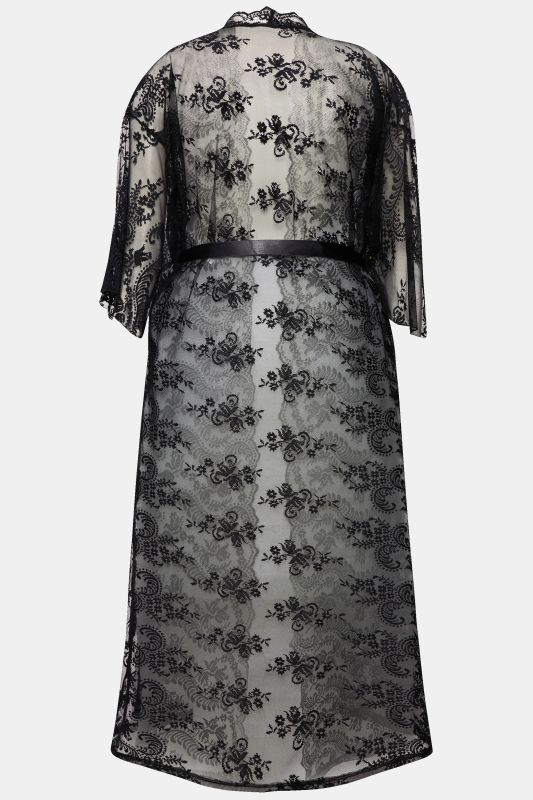 Sheer Lace Robe
