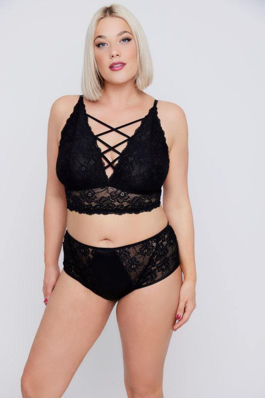 High Waisted Open Shape Panty