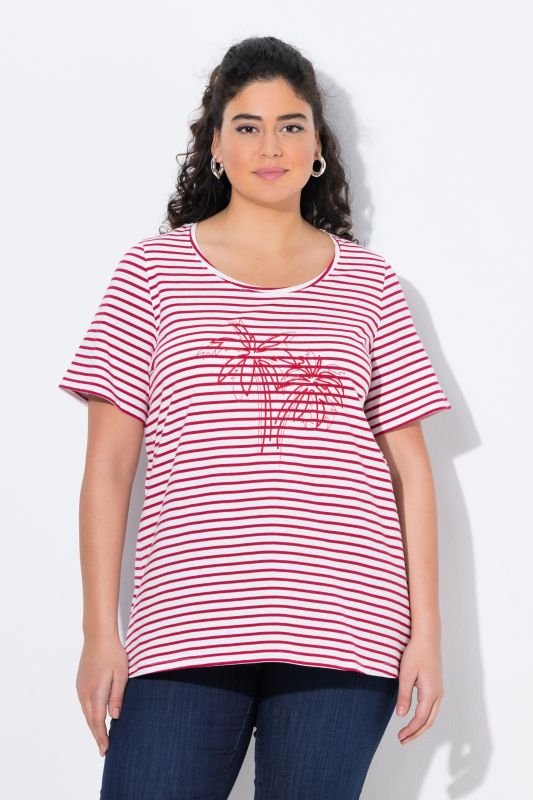 Palm Tree Embroidered Tee