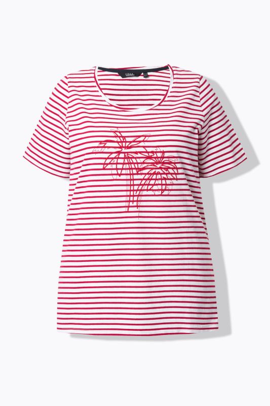 Palm Tree Embroidered Tee