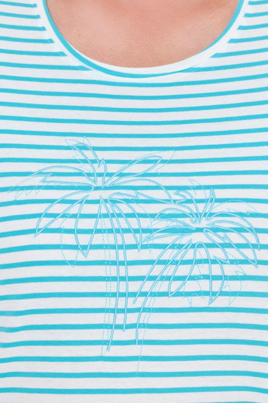 Palm Tree Embroidered Tee
