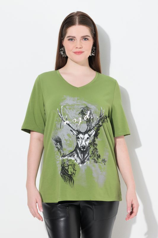 Deer Short Sleeve Graphic Tee