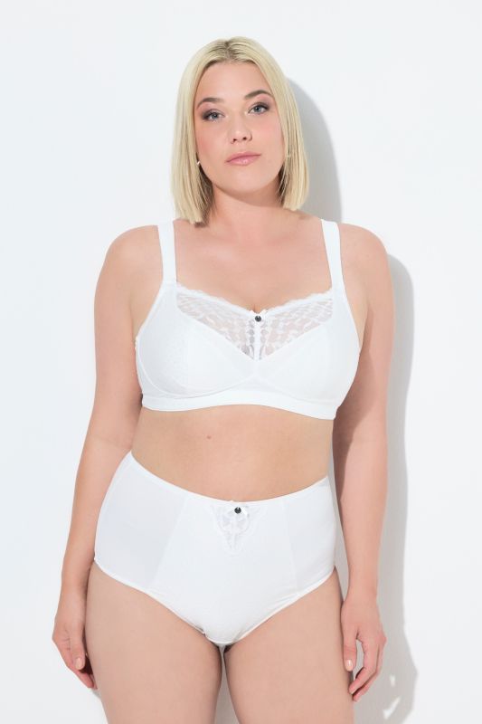 Lace Detail Underwire-Free Bra
