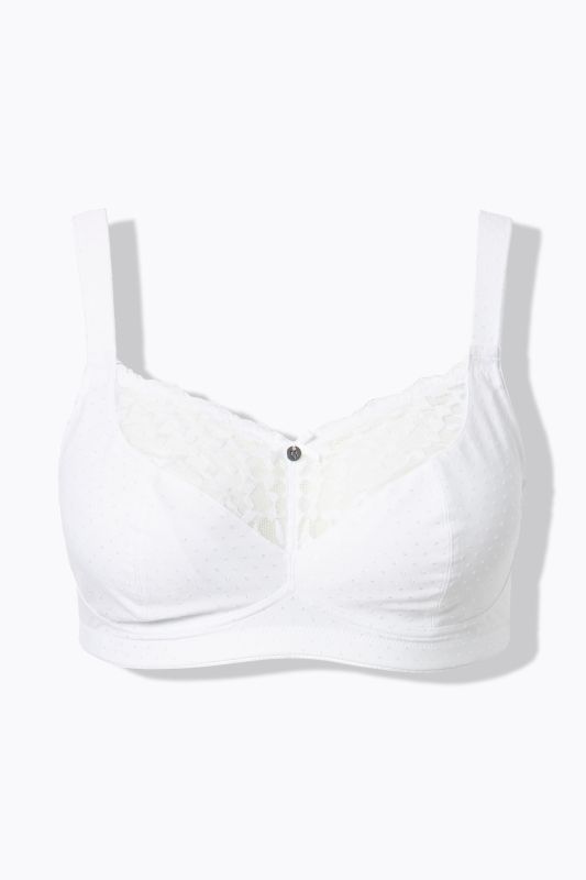 Lace Detail Underwire-Free Bra