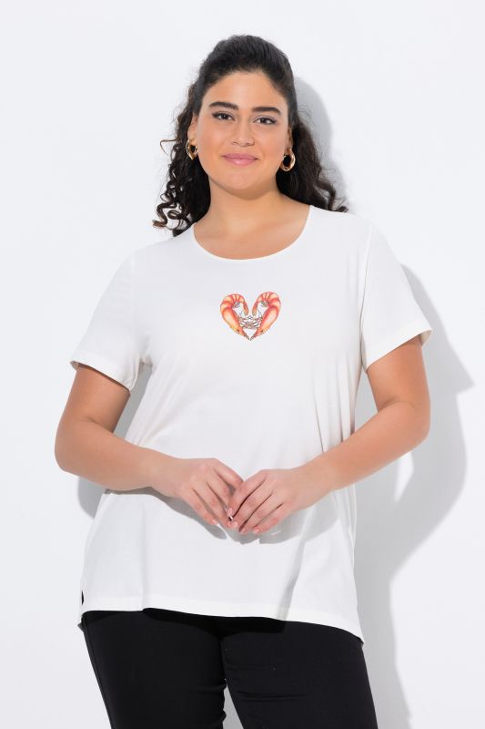 Shrimp Heart Short Sleeve Graphic Tee