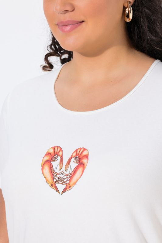 Shrimp Heart Short Sleeve Graphic Tee