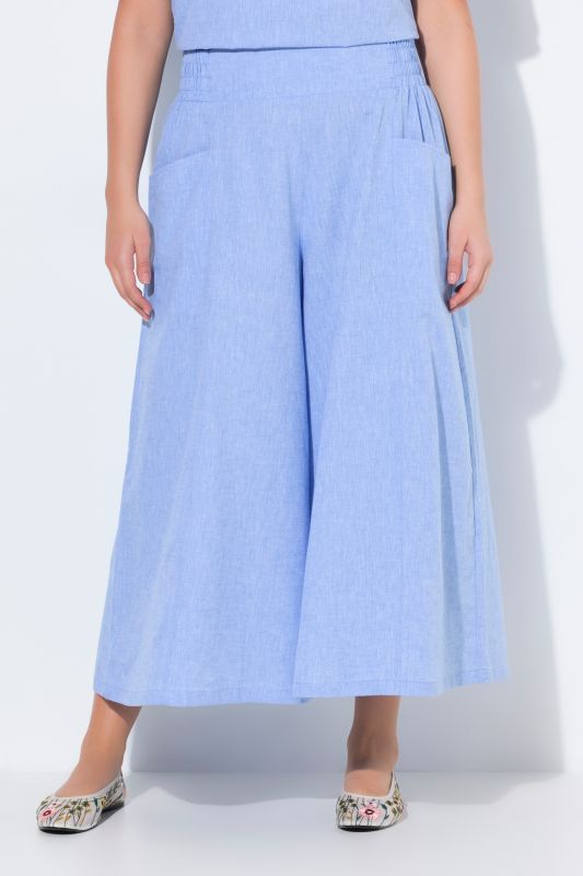 Eco Cotton Wide Leg Culottes