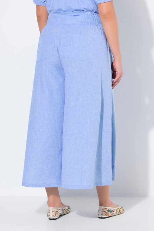 Eco Cotton Wide Leg Culottes