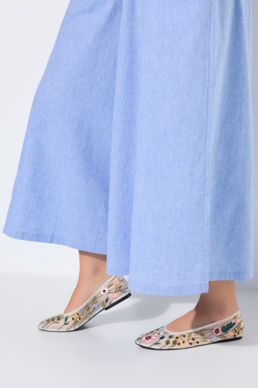 Eco Cotton Wide Leg Culottes