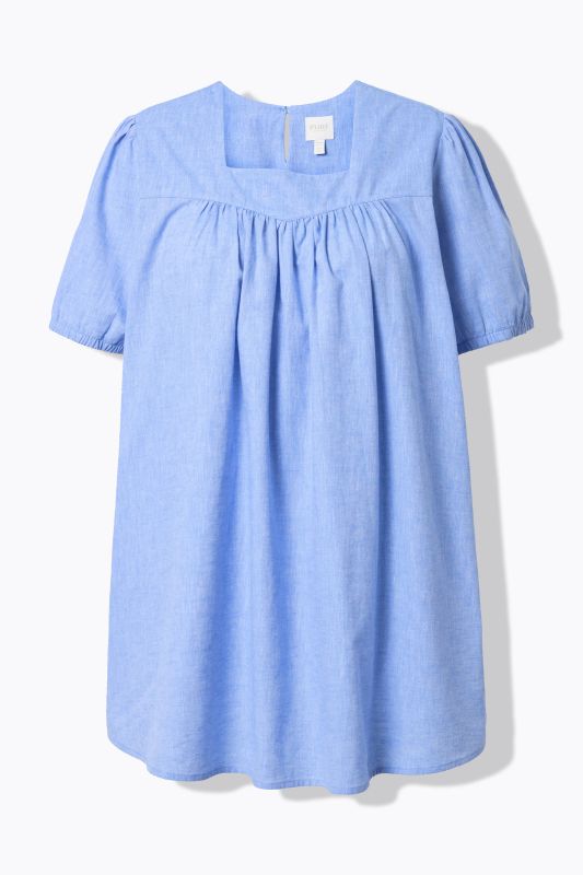 Eco Cotton Short Sleeve A-Line Tunic