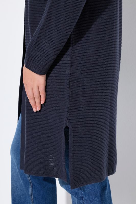 Eco Cotton Long Sleeve Longline Silhouette