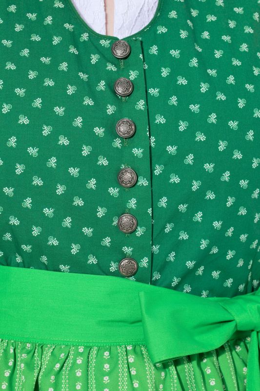 Рокля тип Dirndl със ситен принт