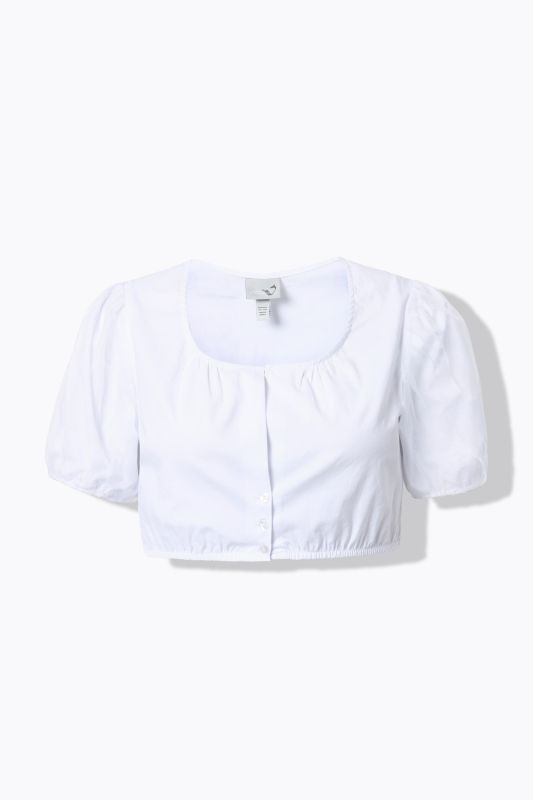 Puff Sleeve Dirndl Blouse