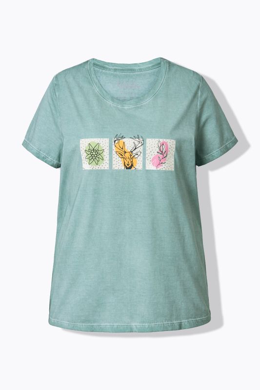 Cold Dyed Short Sleeve Graphic Tee