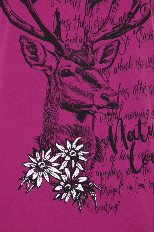 Nature Love Short Sleeve V-Neck Tee